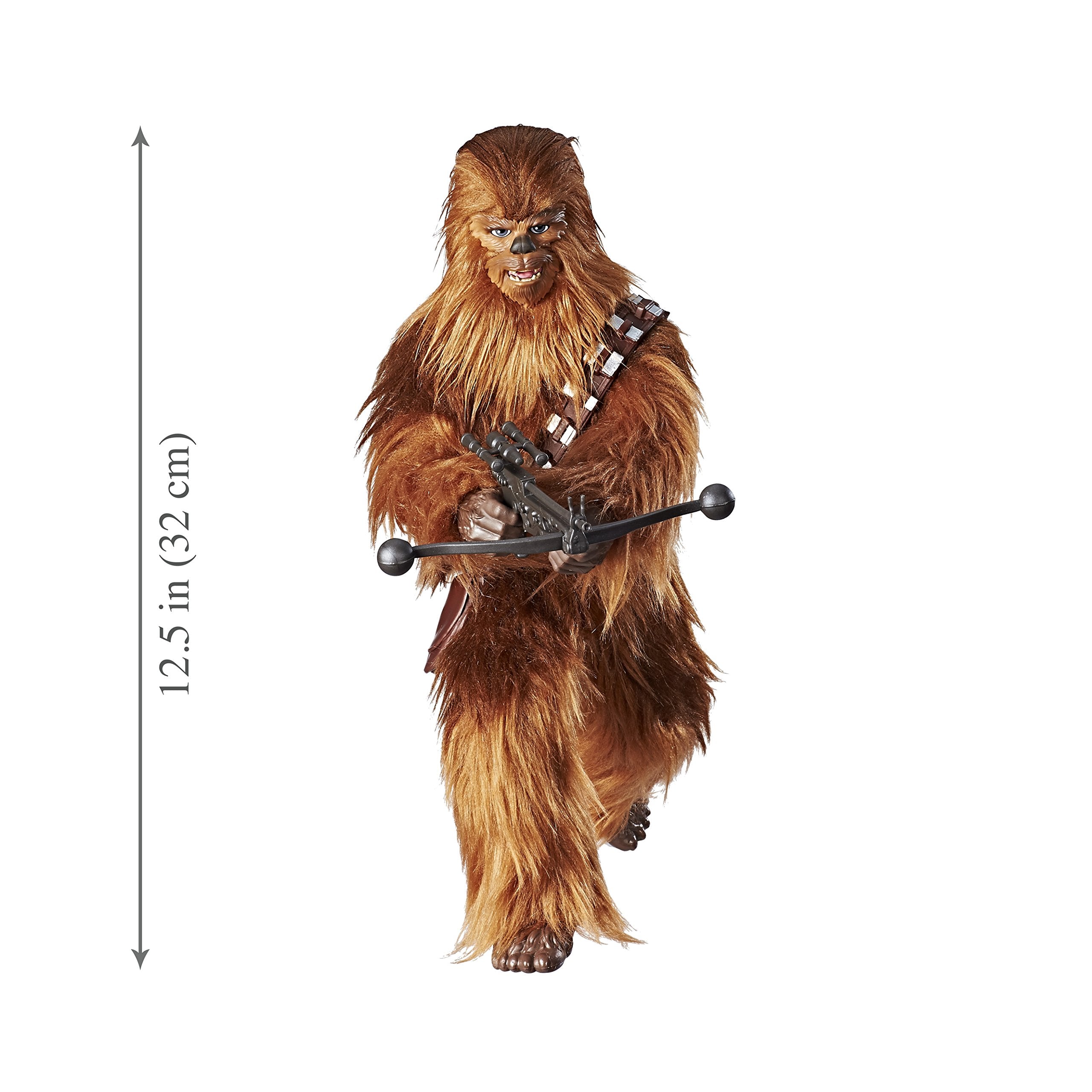 Star Wars Forces of Destiny Roaring Chewbacca Adventure Figure Toy - Sounds and Looks Just Like Real Chewy - Highly Poseable - Comes with Bandolier and Bowcaster - 12.5 inches Tall - Ages 4 and Up (7532422988014)